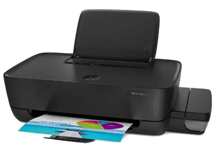 Замена печки HP Ink Tank 115