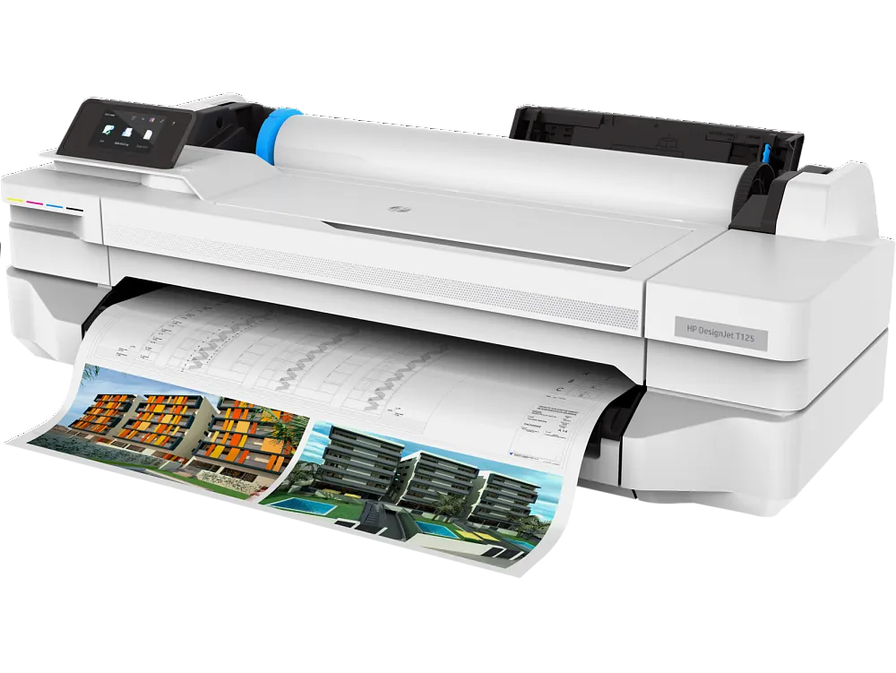 Замена печатной головки HP DesignJet T125