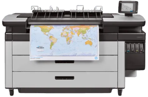 Замена печатной головки HP PageWide XL 4500