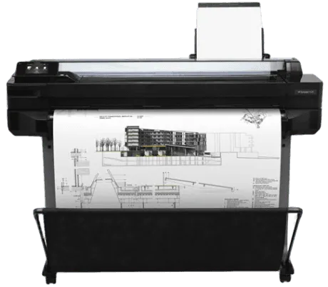 Замена печатной головки HP DesignJet T520 ePrinter